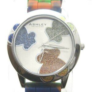 Women's Ashley Princecss Water Resistant Analog 45mm Dial Watch (D212)